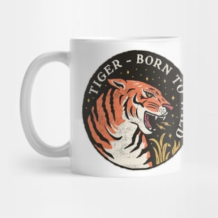 Tiger Born to Wild Mug